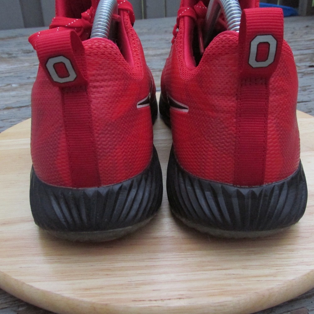 Nike Vapor Speed Turf Golf Shoes Mens 10 US Red 924776-601 Ohio State Buckeyes - Picture 6 of 16